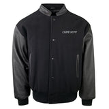 Manteau Melton/Cuir CUPE-SCFP