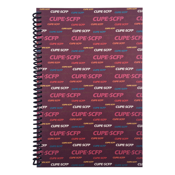 CUPE-SCFP Spiral Notebook