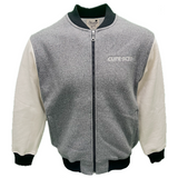 Manteau Melton/Cuir CUPE-SCFP