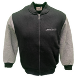 Manteau Melton/Cuir CUPE-SCFP