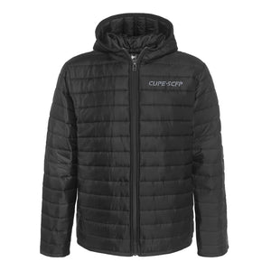 CUPE-SCFP Hooded Quilted Jacket