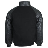 CUPE-SCFP Melton/leather Jacket
